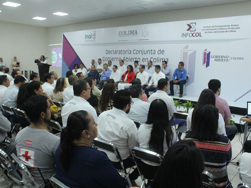 Firma de Declaratoria de Gobierno Abierto